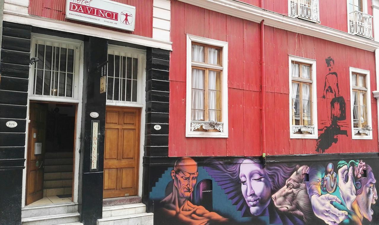 Maki Suites Ex Hotel Da Vinci Valparaiso Bagian luar foto